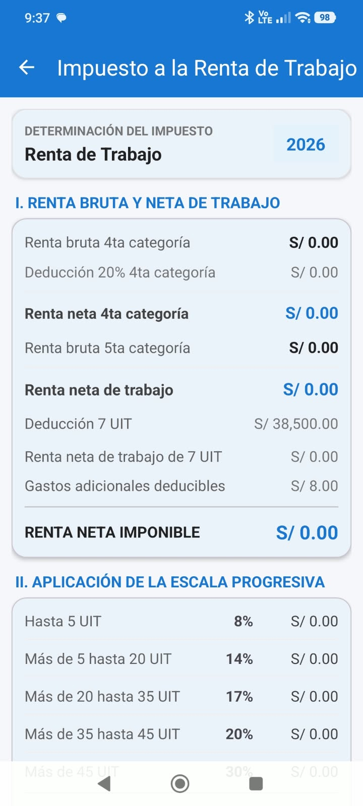 Consulta Deternimaciones